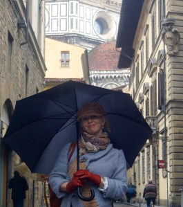 A break from  studying in Florence; enjoying some new found freedom.
