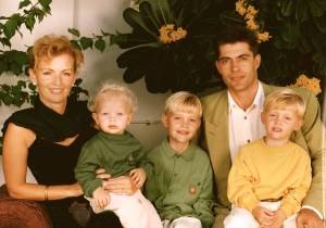 Our young expat family