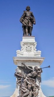 Statue de Samuel-De Champlain, Québec